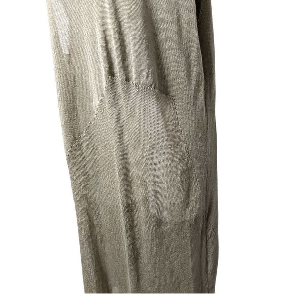 SERIE NUMERICA Linen Multi Knit Lagenlook Asymmetrical Dress S - Picture 3 of 10